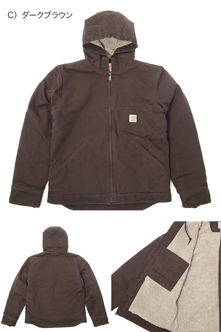 楽天市場】カーハート CARHART マウンテンパーカー ウォッシュダック