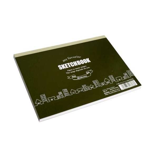 楽天市場】セミB6スケッチブック 80枚 (100円ショップ 100円均一 100