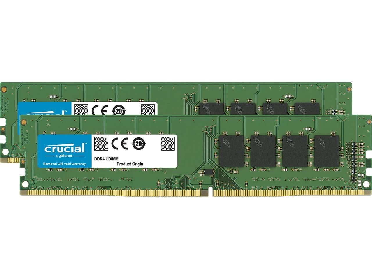 Crucial 16GB (2 x 8GB) 288-Pin PC RAM DDR4 3200 (PC4 25600