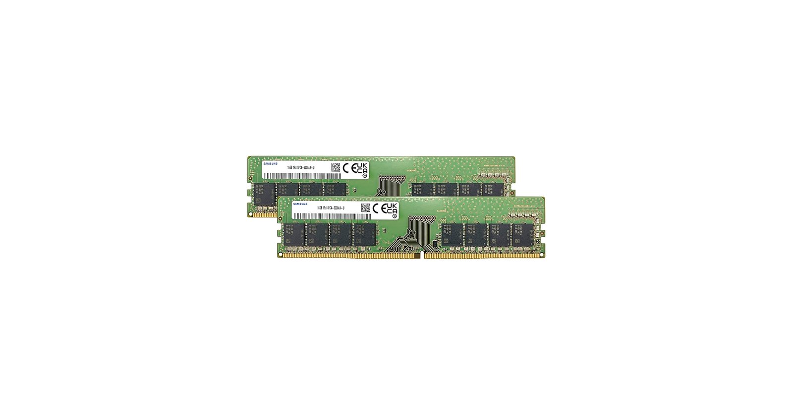 Samsung 32GB (2x16GB) DDR4 3200MHz PC4-25600 (PC4-3200AA) CL22