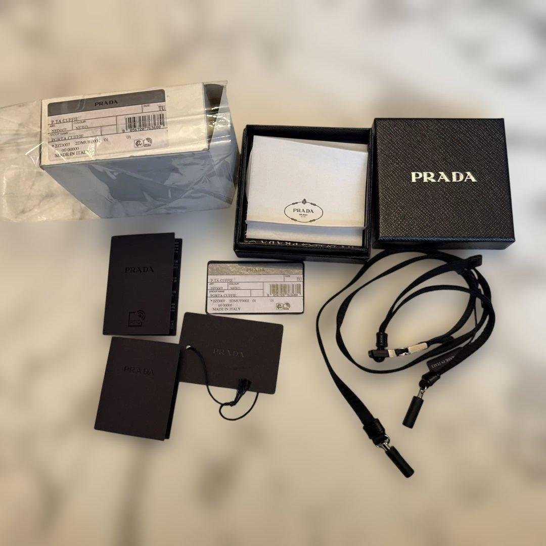 美品 プラダ Prada AirPods キャリーストラップ2ZD007 楽天市場】プラダ(Prada) ナイロン キャンバス その他 ブラック