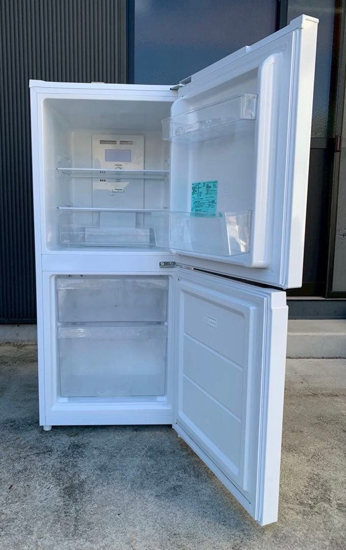 Haier ハイアール 2ドア ノンフロン 冷凍 冷蔵庫 121L 2024年式 Haier（ハイアール） 2ドア冷蔵庫｜JR-NF121C(W)｜[通販]ケーズデンキ