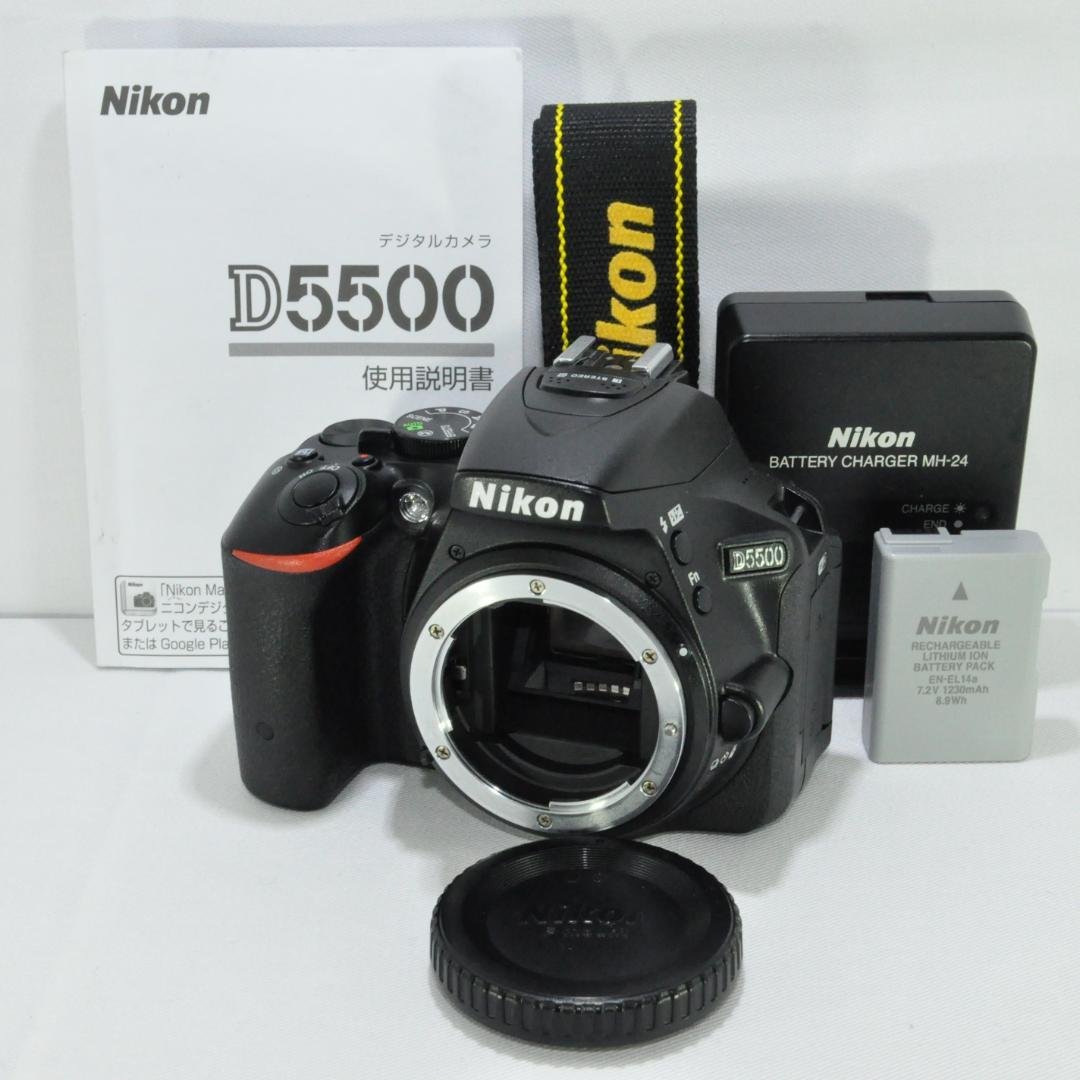 Nikon ニコン Ｄ5500 一眼カメラ 2416万画素 タッチ操作 Amazon | Nikon デジタル一眼レフカメラ D5500 ダブルズームキット