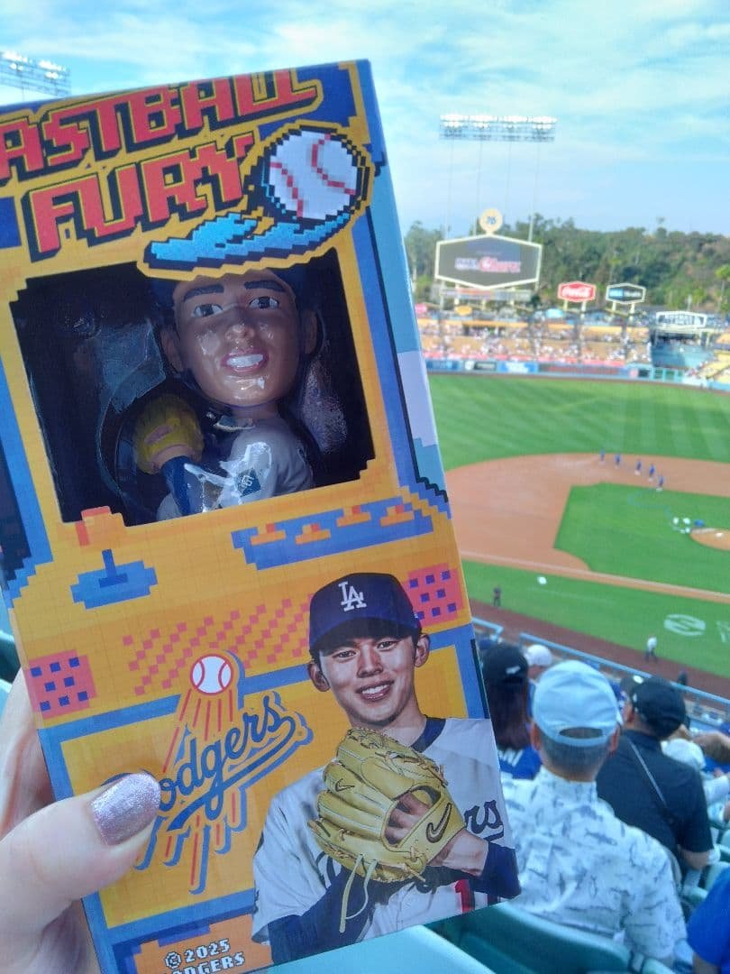 ドジャースボブルヘッド佐々木 佐々木朗希の