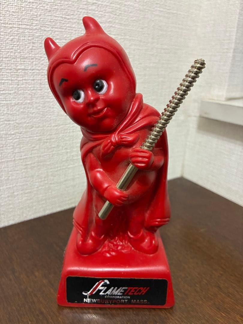 ビンテージ　デビル　悪魔　レッドデビル　アドバタイジング　インダストリアル Amazon.co.jp: ヴィンテージ RUSS社 レッドデビル ベンディー