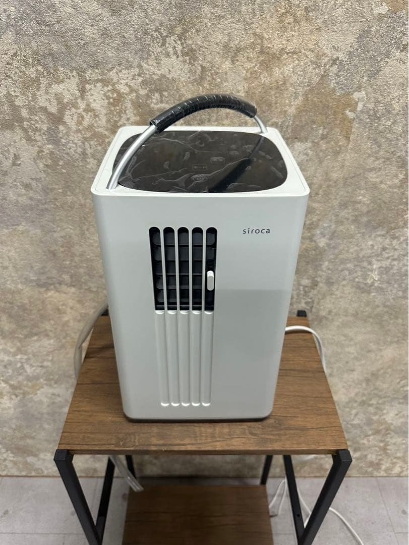 siroca 冷風機 コンパクト 除湿機能付き ポータブルクーラー｜シロカ
