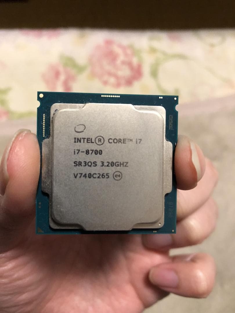 【動作品】Intel Core i7 8700 Intel Core i7 8th Gen - Core i7-8700 Coffee Lake 6-Core 3.2 GHz