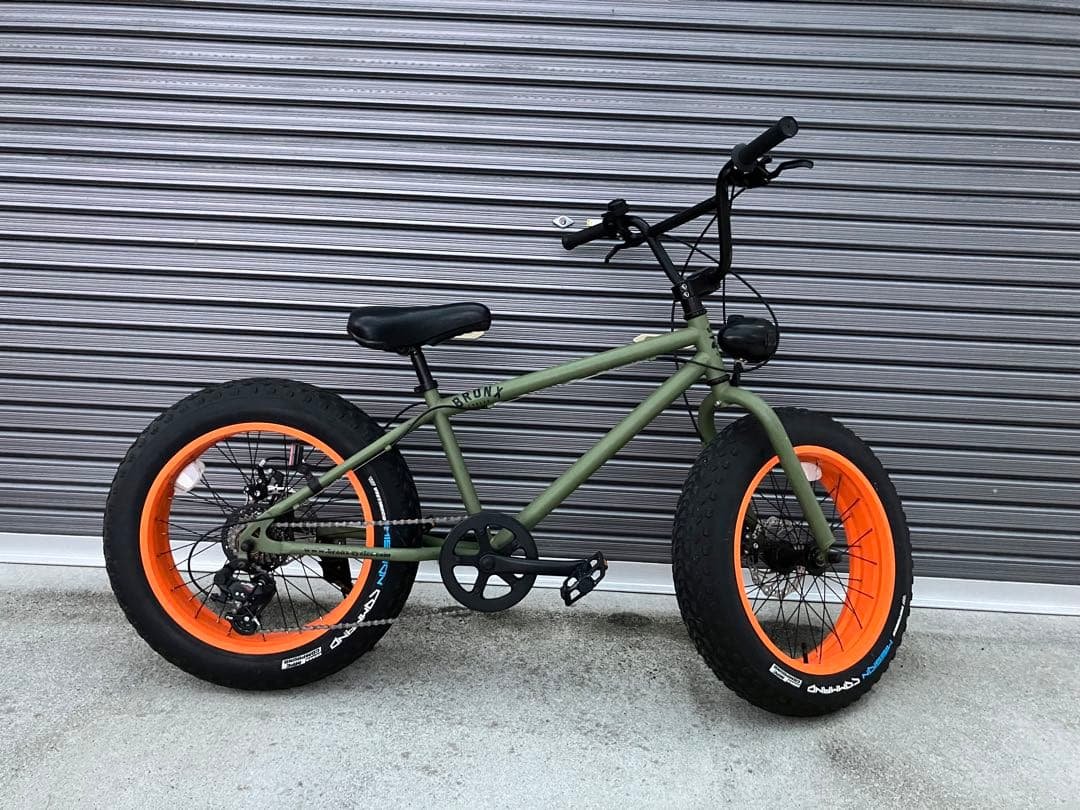 ブロンクス　20インチ　ファットバイク　7段変速 楽天市場】BRONX/ブロンクス BRONX 20DD 20 x 4.0 7段変速 ファット