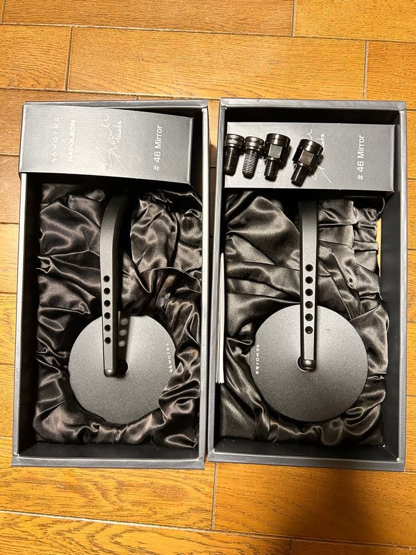 46worksコラボ 46ミラー1 左右セットNA-017R/L 46worksコラボ 46ミラー1 左右セットNA-017R/L - メルカリ