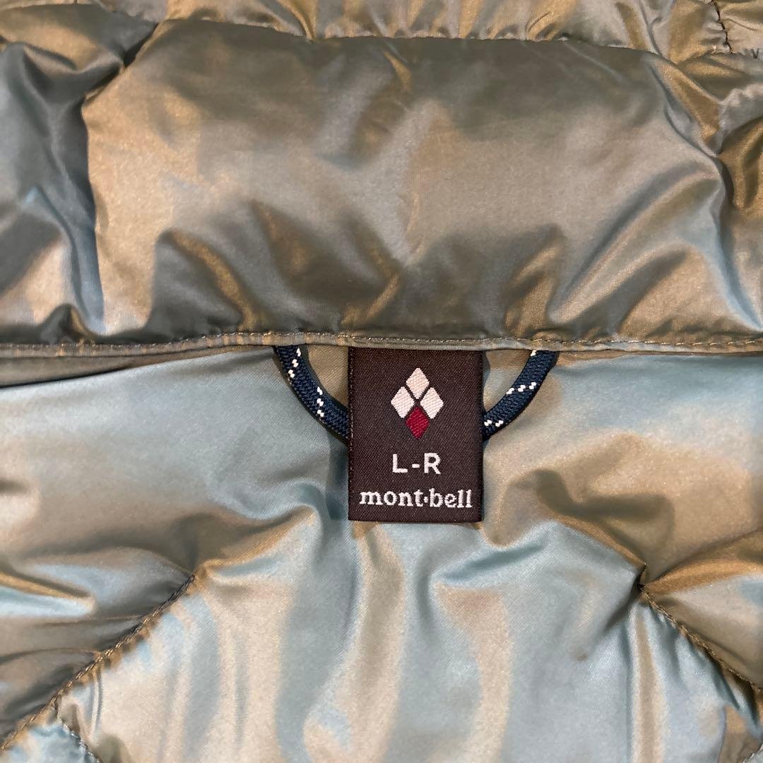 montbell ネージュダウンパーカー LーR 水色 希少カラー - メルカリ