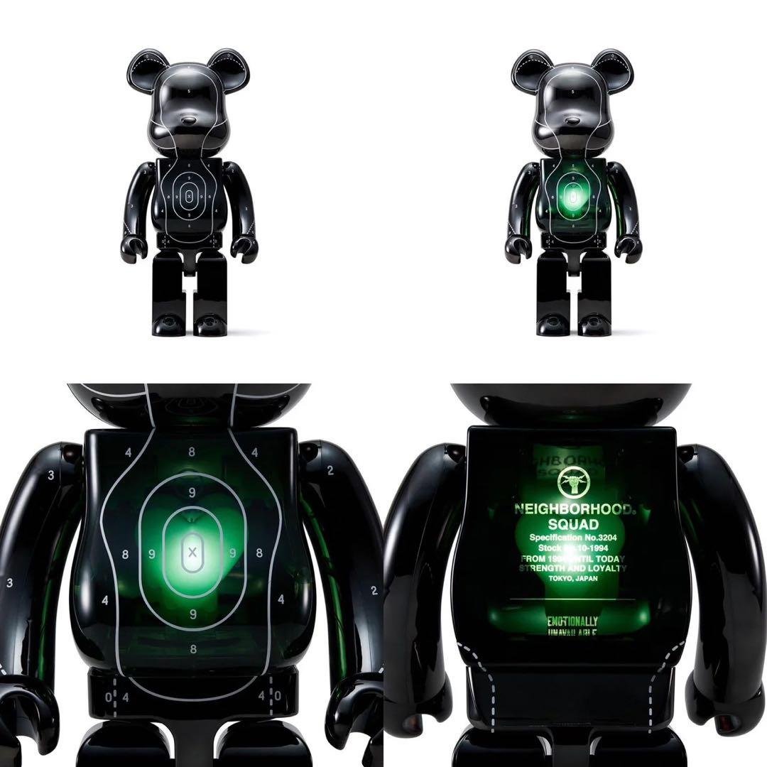 ベアブリック NEIGHBORHOOD 【400% & 100%】